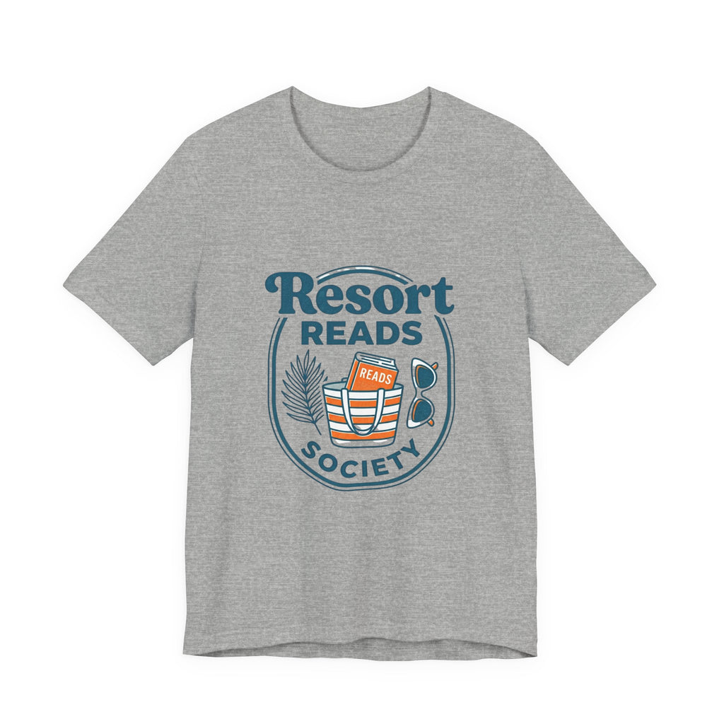 Resort Reads Society Tee | Book Girl Summer, Resort Reading Shirt