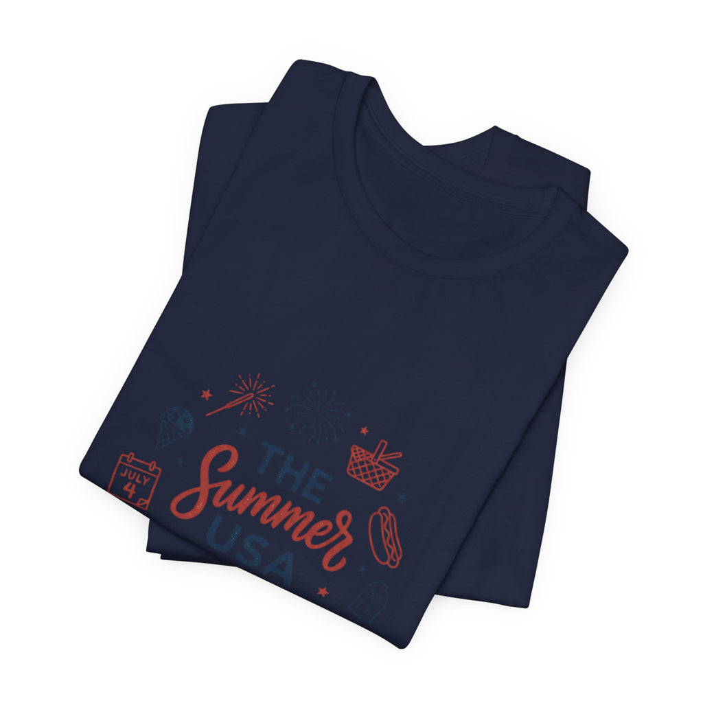 Vintage Americana 'The Summer USA Turned 250' Tee | 4th of July Stars & Florals