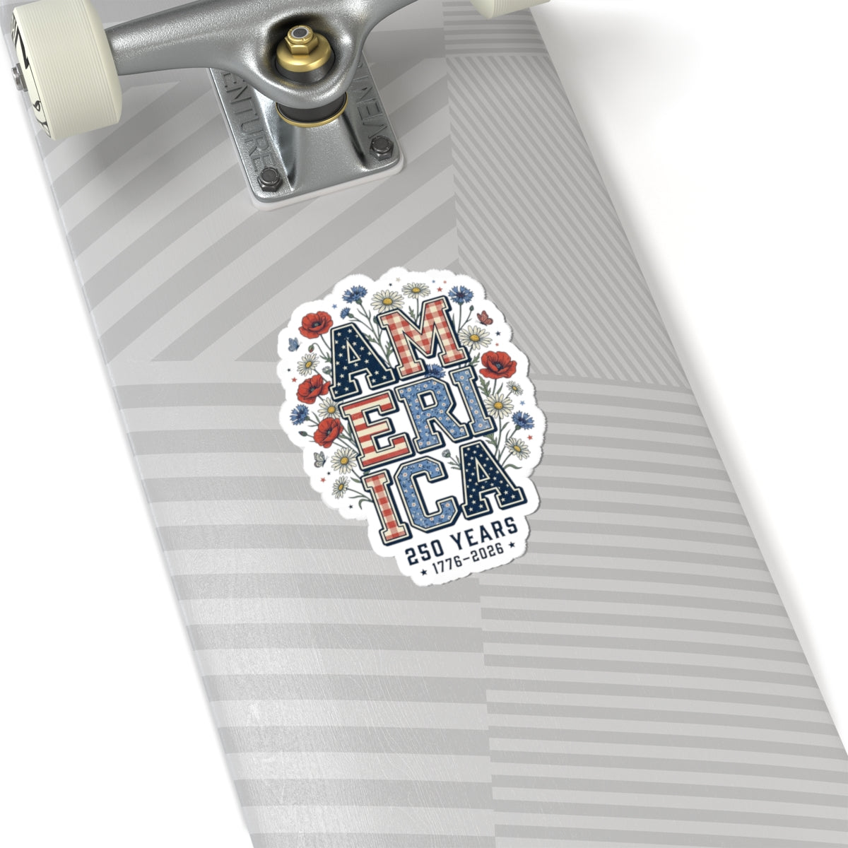 America 250 Years Sticker | Vintage Americana 4th of July patriotic decal