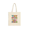 Tiny Humans Big Opinions Tote | Teacher Identity, Silly Goose Aesthetic
