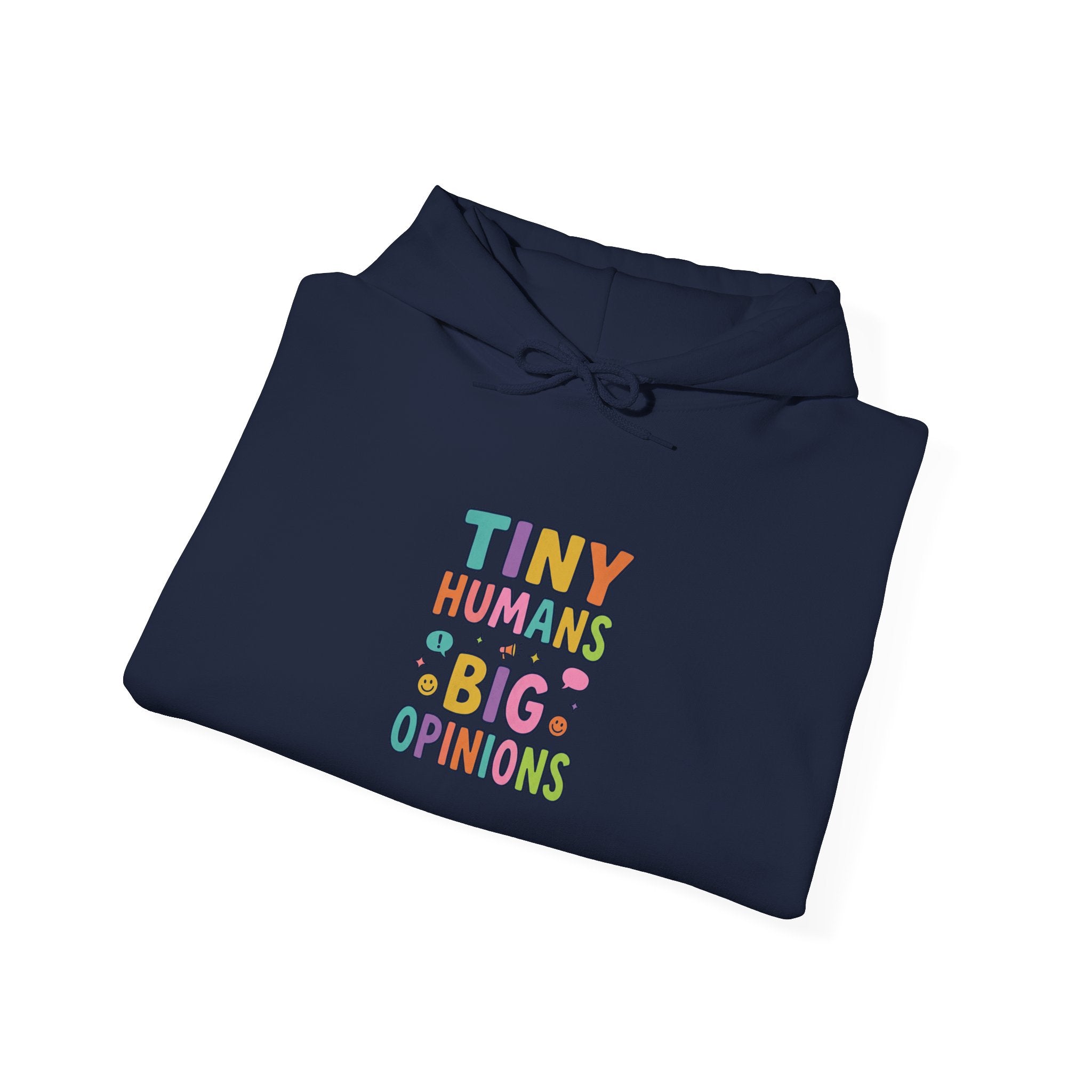 Tiny Humans Big Opinions Hoodie | Teacher Identity, Silly Goose Aesthetic