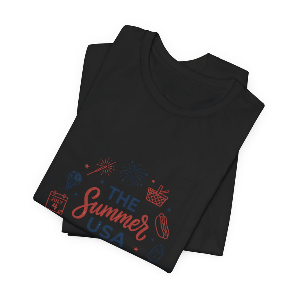 Vintage Americana 'The Summer USA Turned 250' Tee | 4th of July Stars & Florals