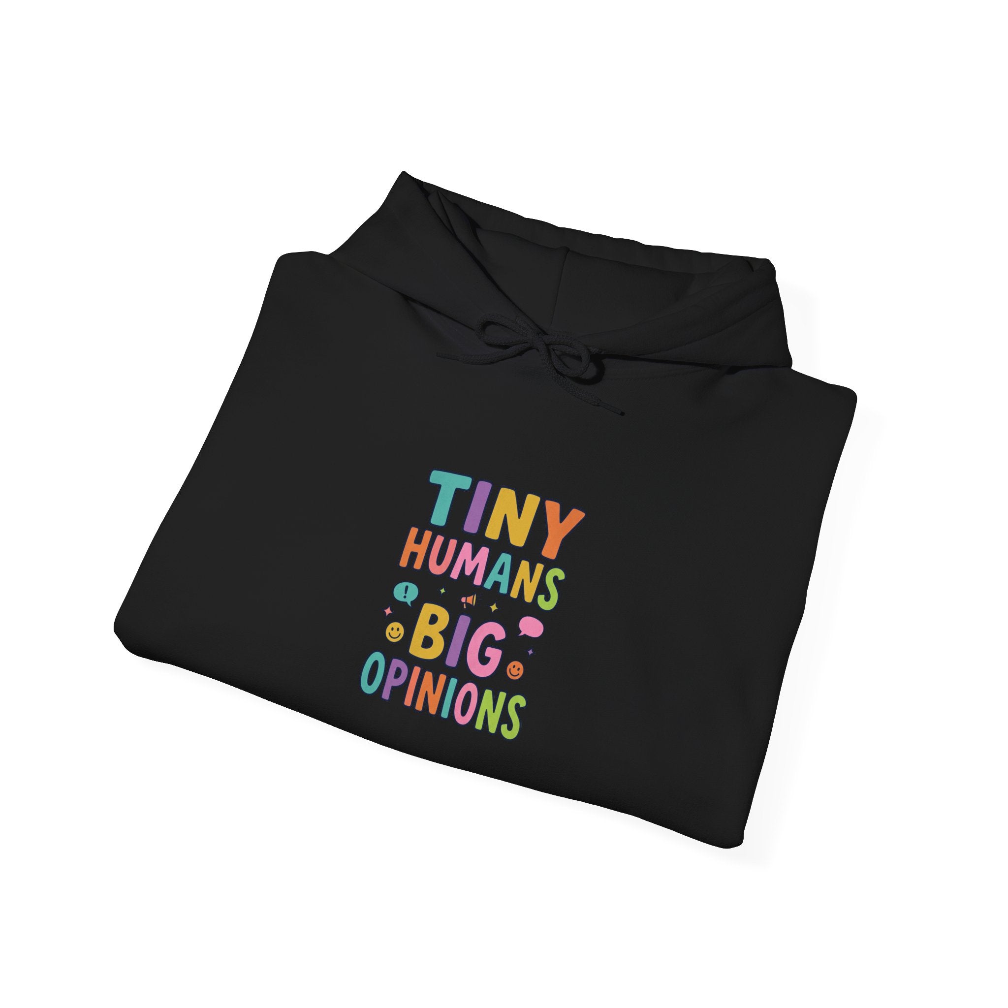 Tiny Humans Big Opinions Hoodie | Teacher Identity, Silly Goose Aesthetic