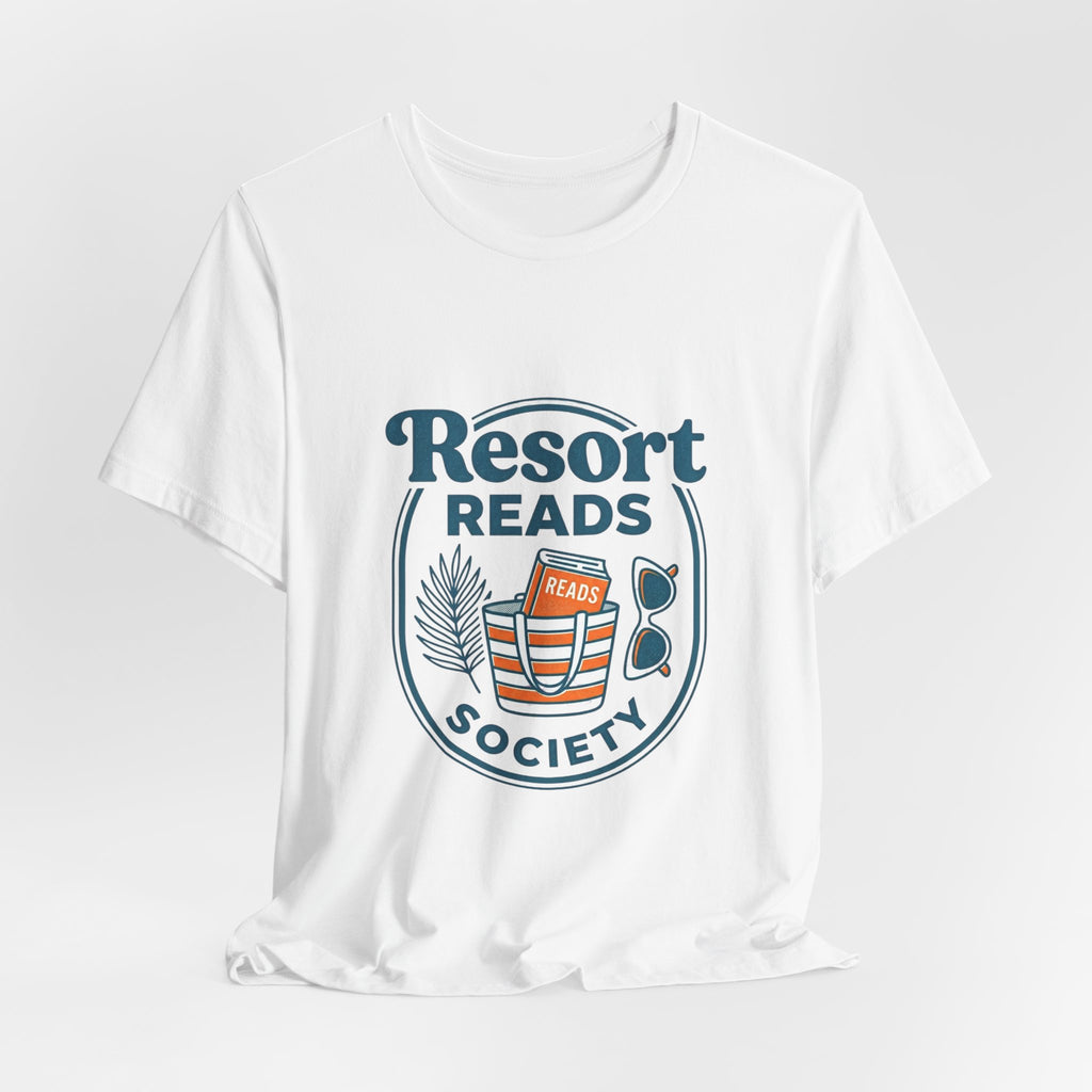 Resort Reads Society Tee | Book Girl Summer, Resort Reading Shirt