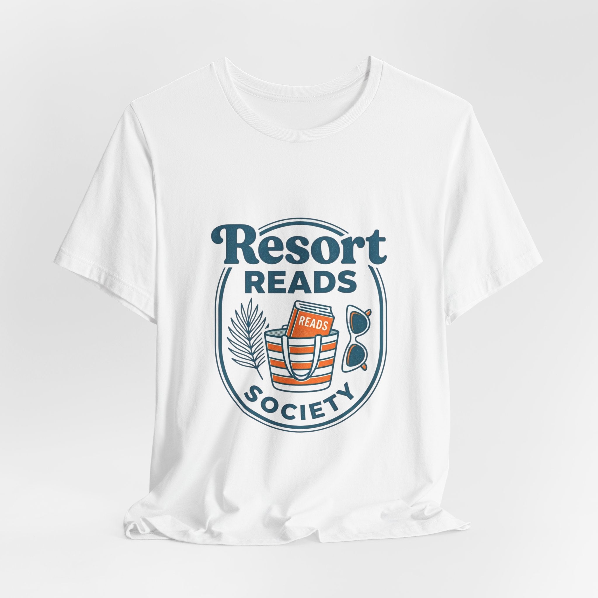 Resort Reads Society Tee | Book Girl Summer, Resort Reading Shirt