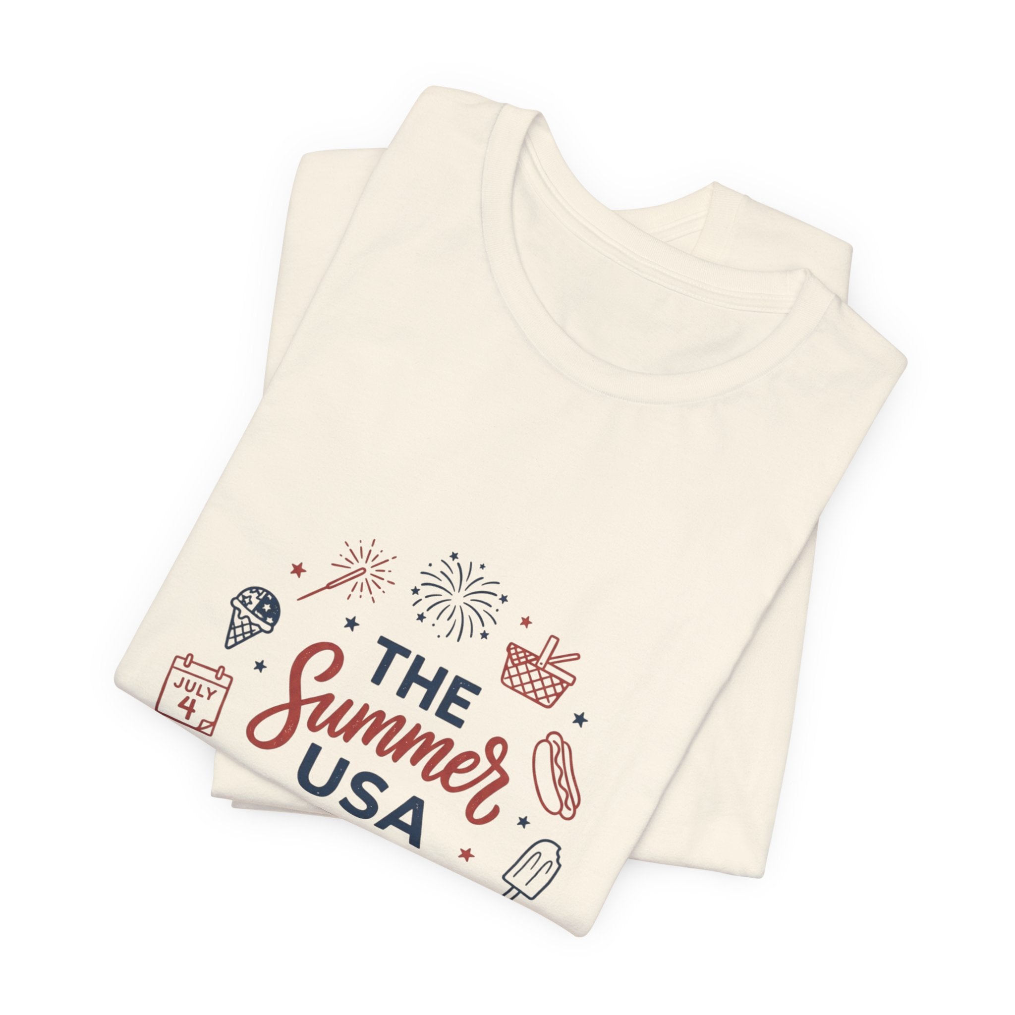 Vintage Americana 'The Summer USA Turned 250' Tee | 4th of July Stars & Florals