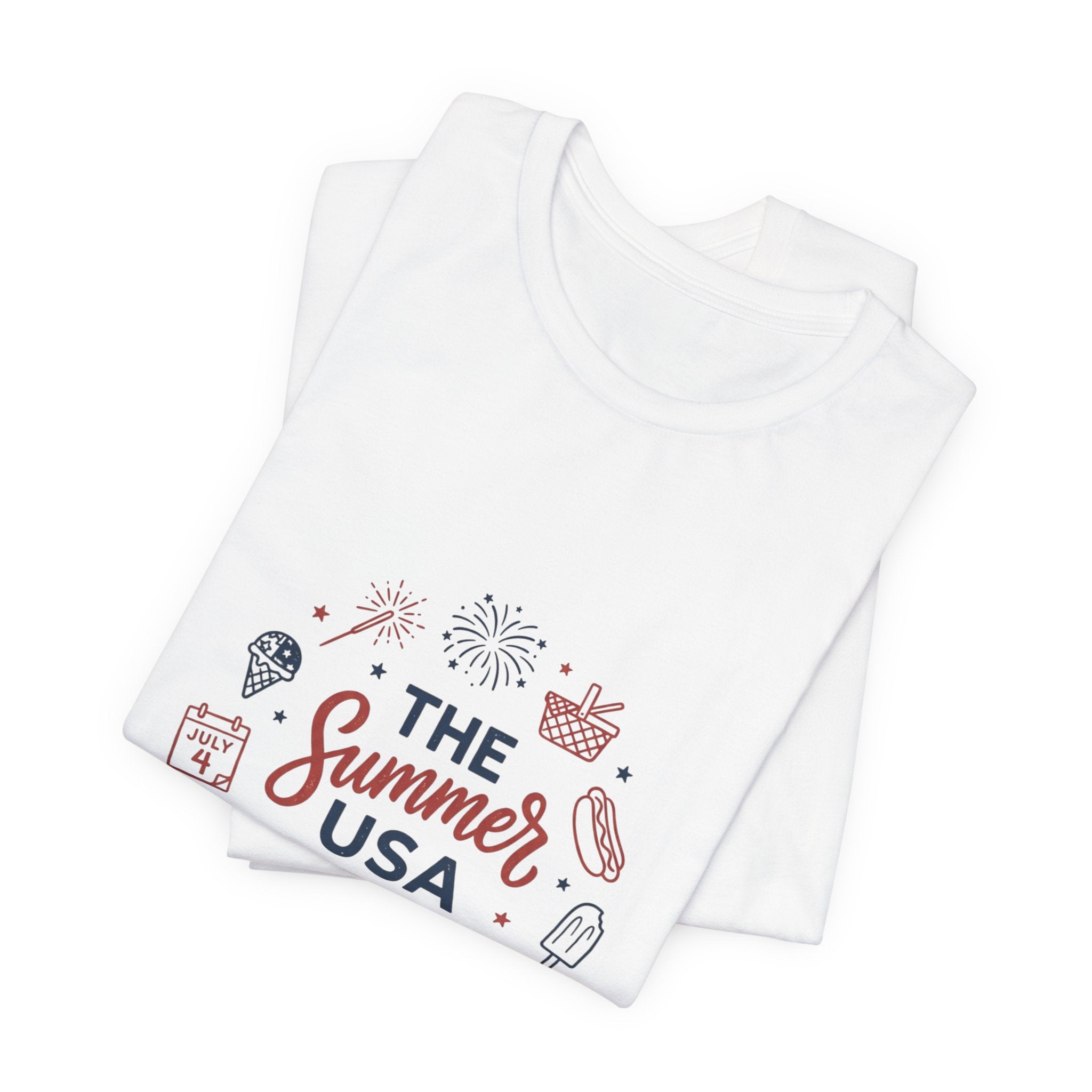 Vintage Americana 'The Summer USA Turned 250' Tee | 4th of July Stars & Florals