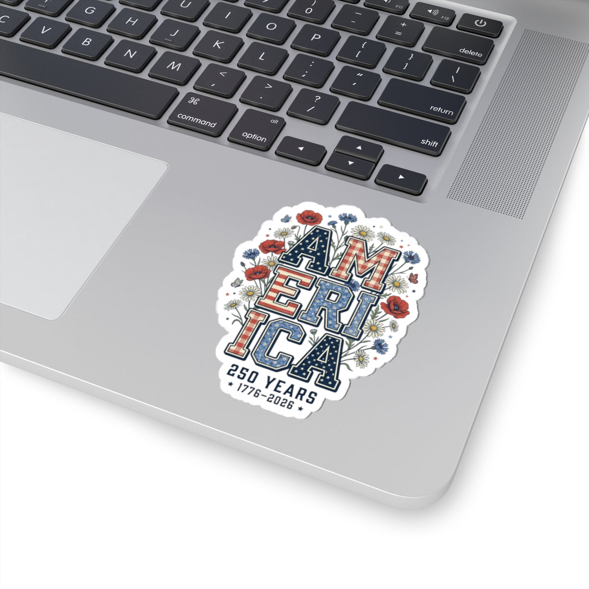 America 250 Years Sticker | Vintage Americana 4th of July patriotic decal