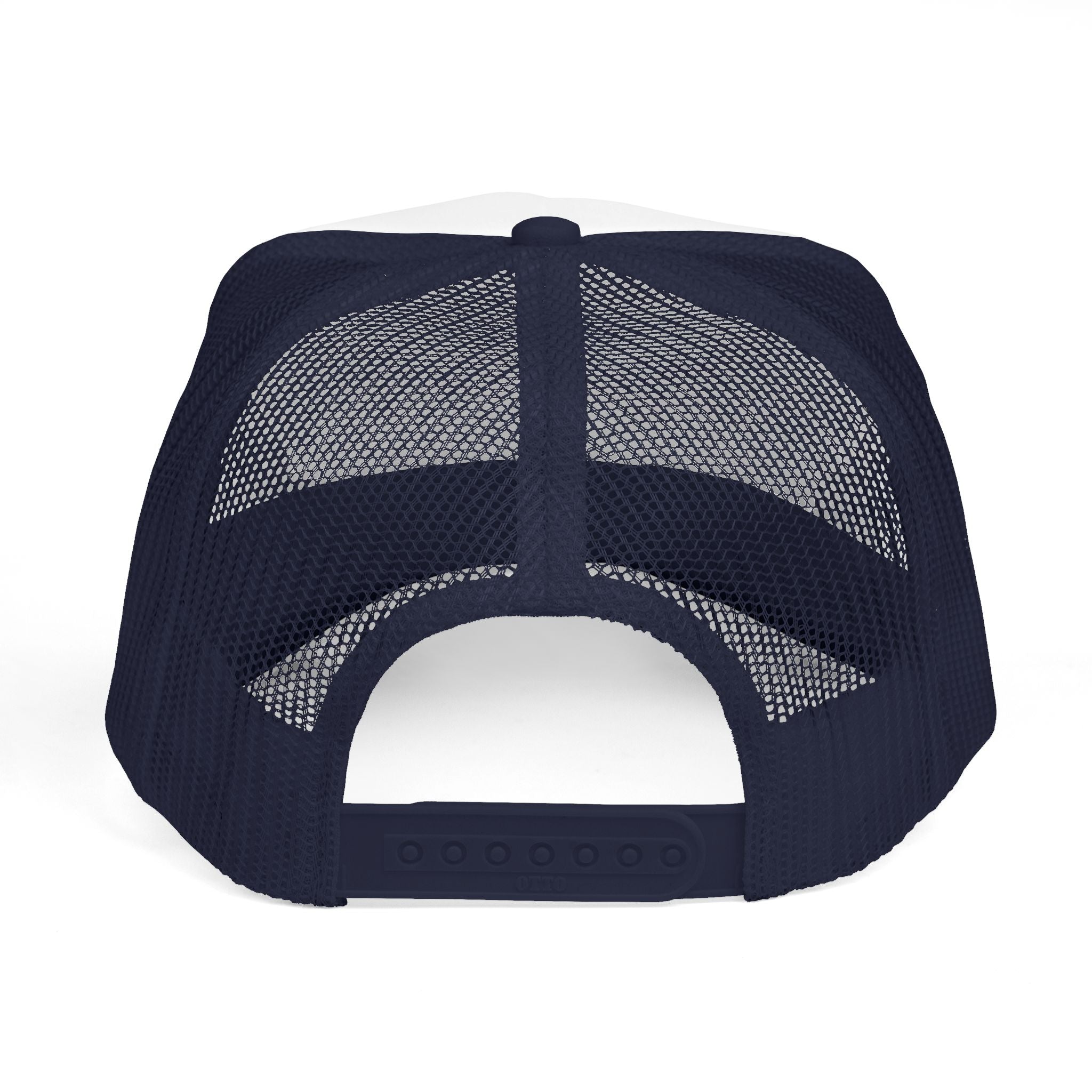 Trucker Hat — "Red Wine Blue" Patriotic Wine Lover Mesh Cap