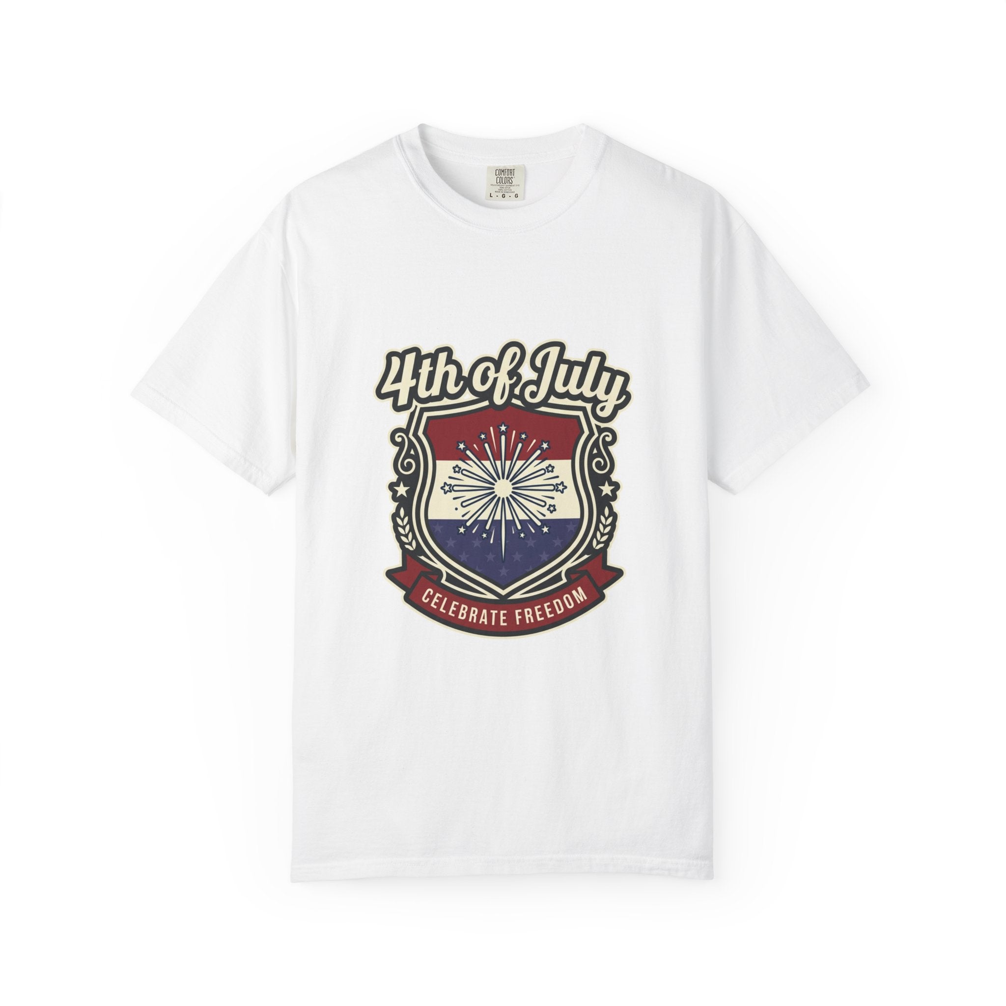4th of July T-Shirt — Celebrate Freedom Patriotic Graphic Tee